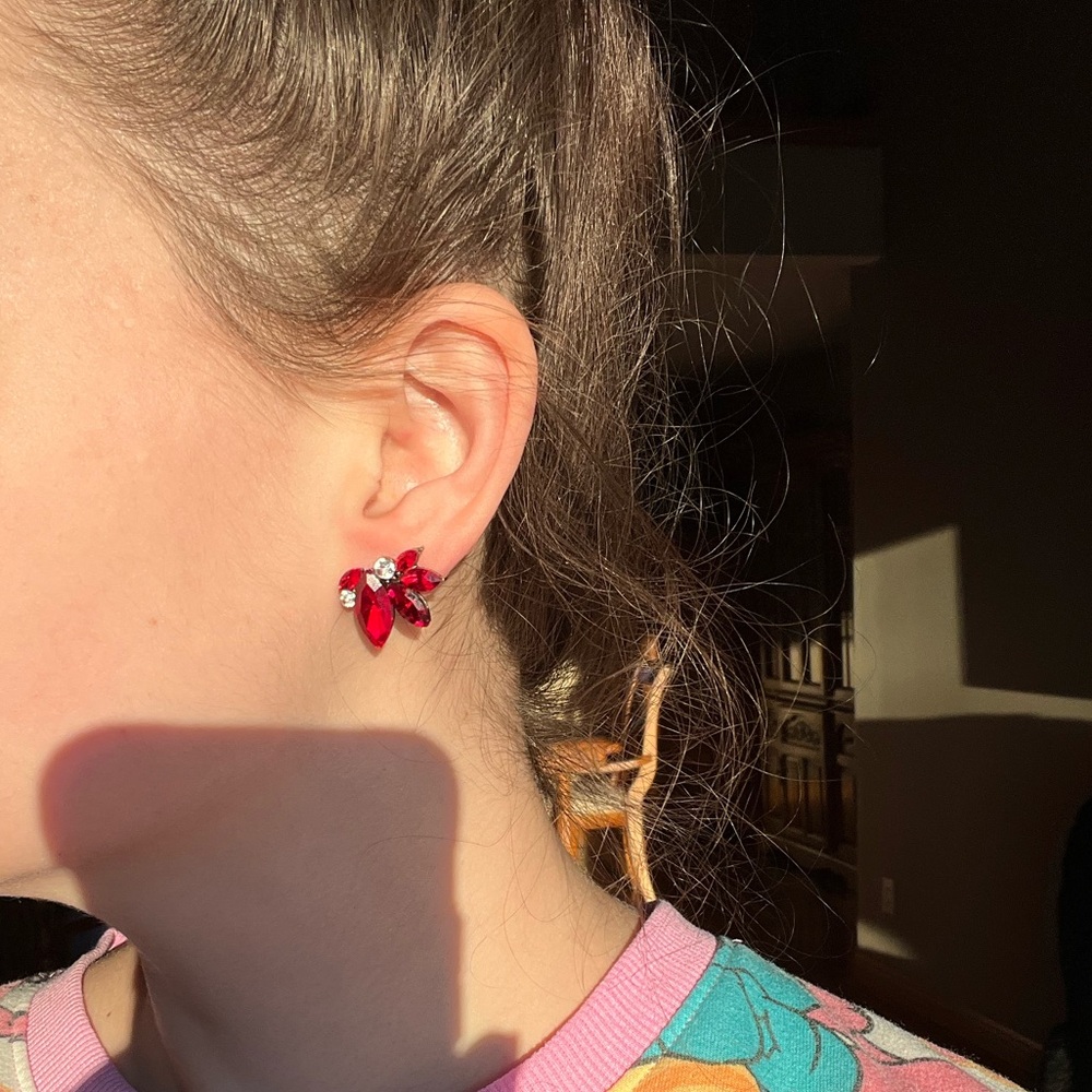 Cluster earrings
